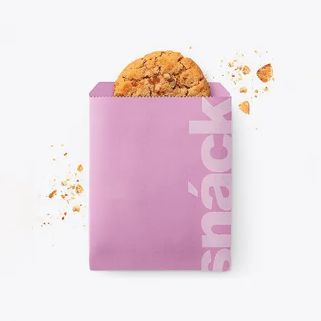 Custom Cookie Bags printed with a custom design